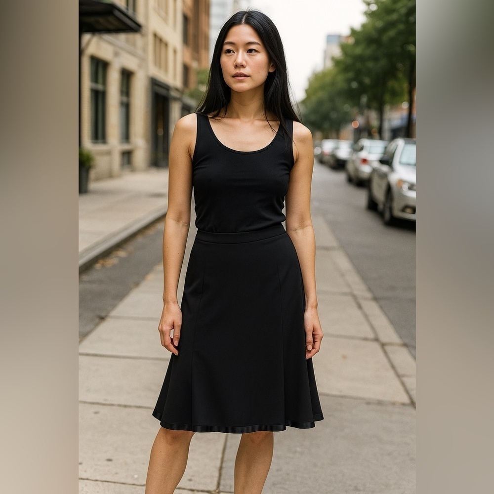 Silk Kate Hill Skirt Lined